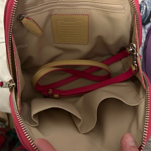 Leather Coach handbag - Picture 6 of 7